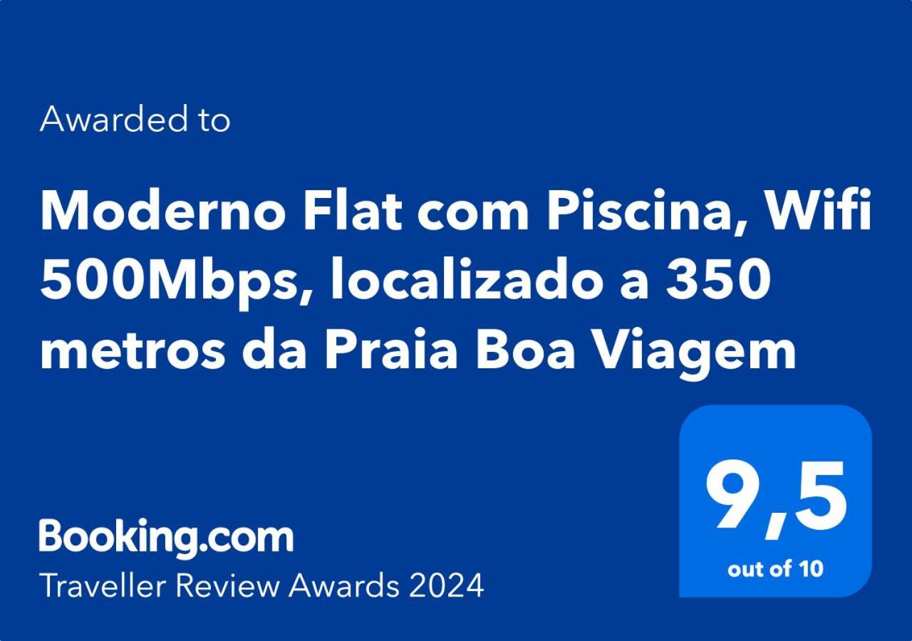 公寓 Flat Localizado A 200m Shopping Recife, Bem Perto Da De Boa Viagem E Com Wi-fi 400mbps