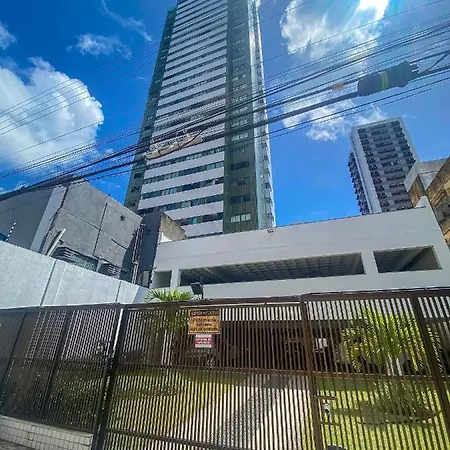 Flat Localizado A 200M Shopping Recife, Bem Perto Da Praia De Boa Viagem E Com Wi-Fi 400Mbps Exterior photo