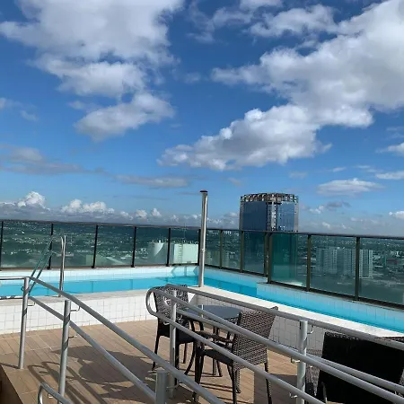 Flat Localizado A 200M Shopping Recife, Bem Perto Da Praia De Boa Viagem E Com Wi-Fi 400Mbps Exterior photo