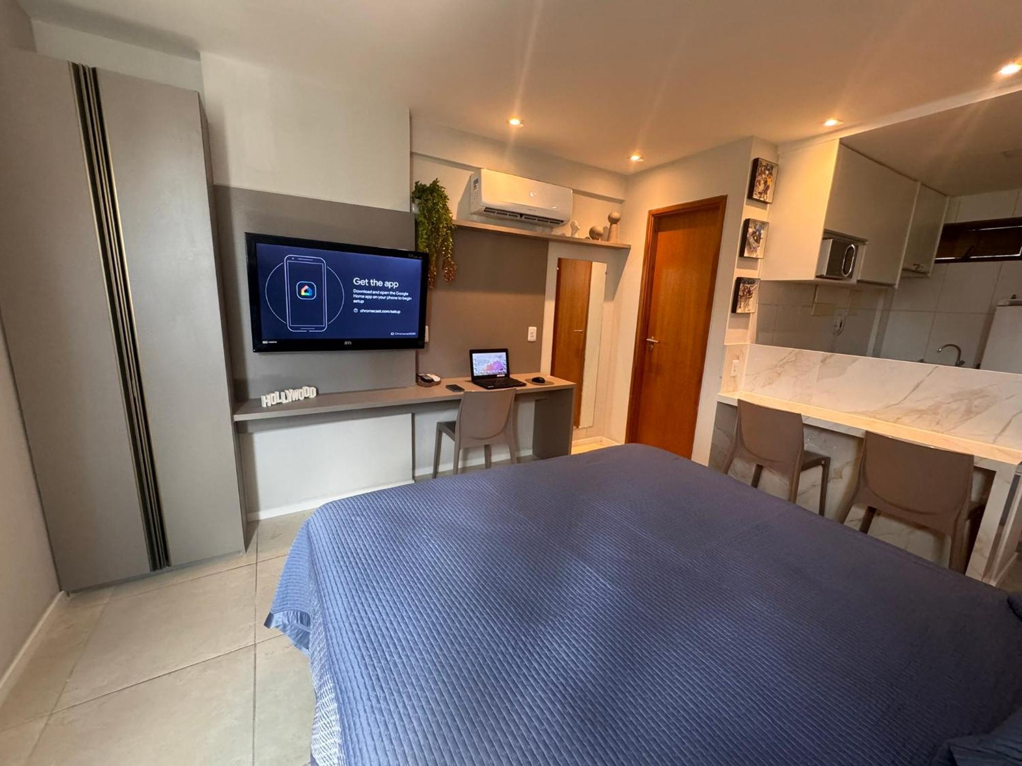 Flat Localizado A 200m Shopping Recife, Bem Perto Da De Boa Viagem E Com Wi-fi 400mbps Recife