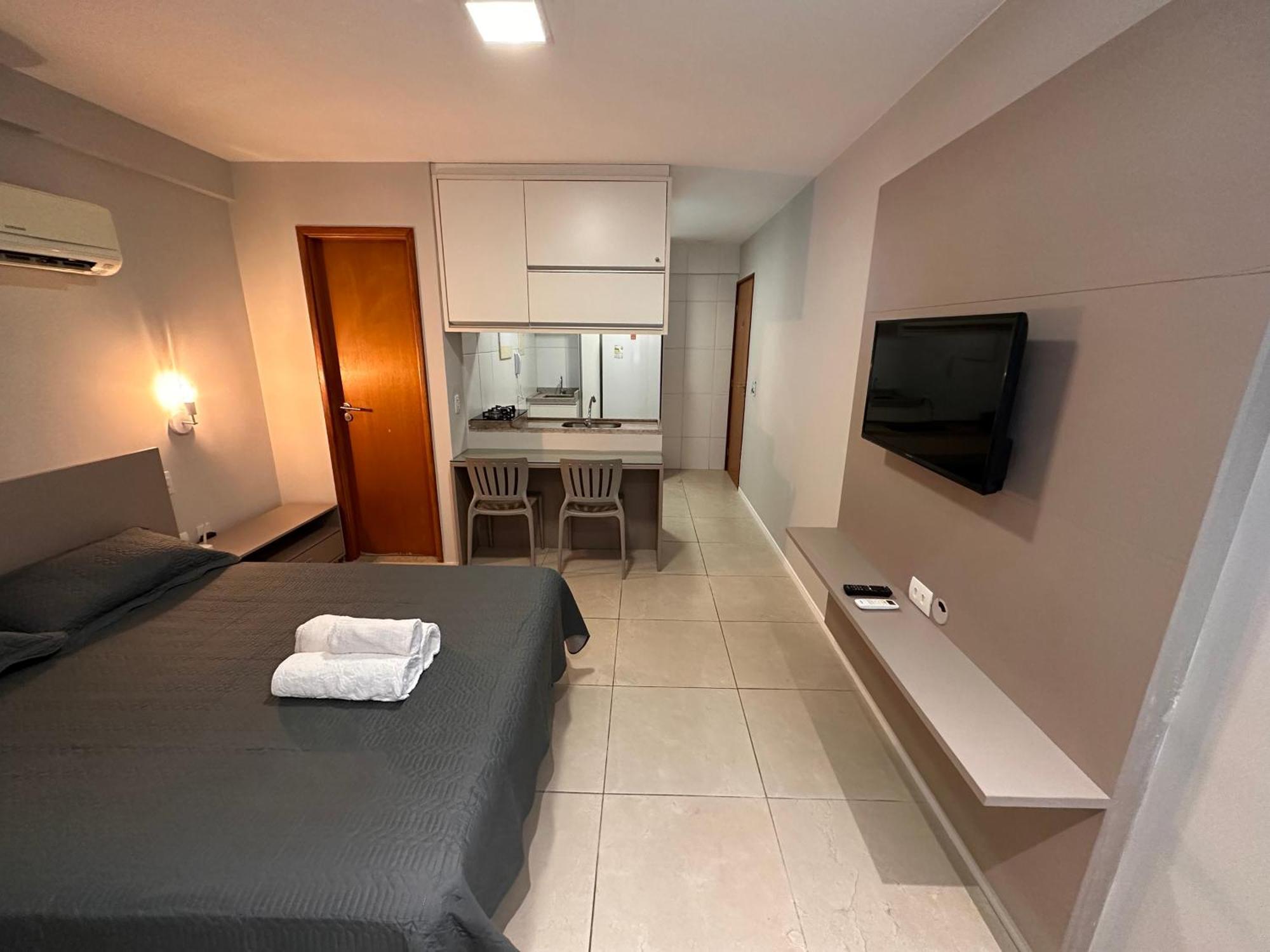 Flat Localizado A 200m Shopping Recife, Bem Perto Da De Boa Viagem E Com Wi-fi 400mbps Apartment *